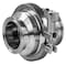 Steel & Obrien 2" Tri-Clamp End Disk Type Check Vakve - 3.36" Long 316SS 45MP-2-CD-316 - alternate 1